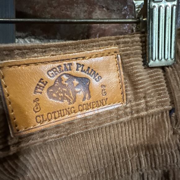 Vintage c. 1980s Dead Stock Great Plains Clothing Co Camel Corduroy Jeans 36x32 - Picture 4 of 10